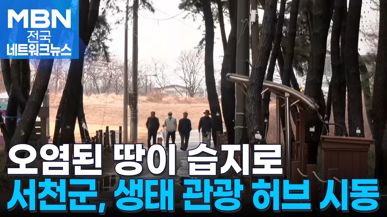 중금속으로 오염된 땅이 습지로…서천군, 생태 관광 허브 시동 [전국네트워크]