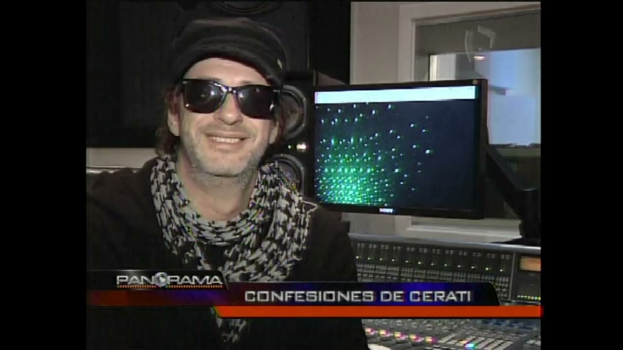 Gustavo Cerati - ENTREVISTA (Panorama) Estudio Unisono - 2010