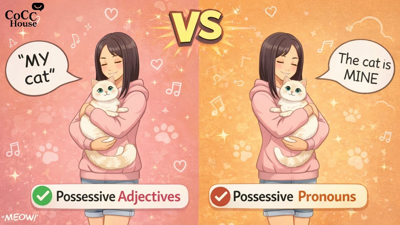 My o Mine? Aprende los posesivos en inglés SIN confundirte