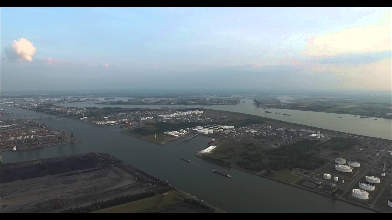 500 m hoogte berendrecht zandvliet op een beeld