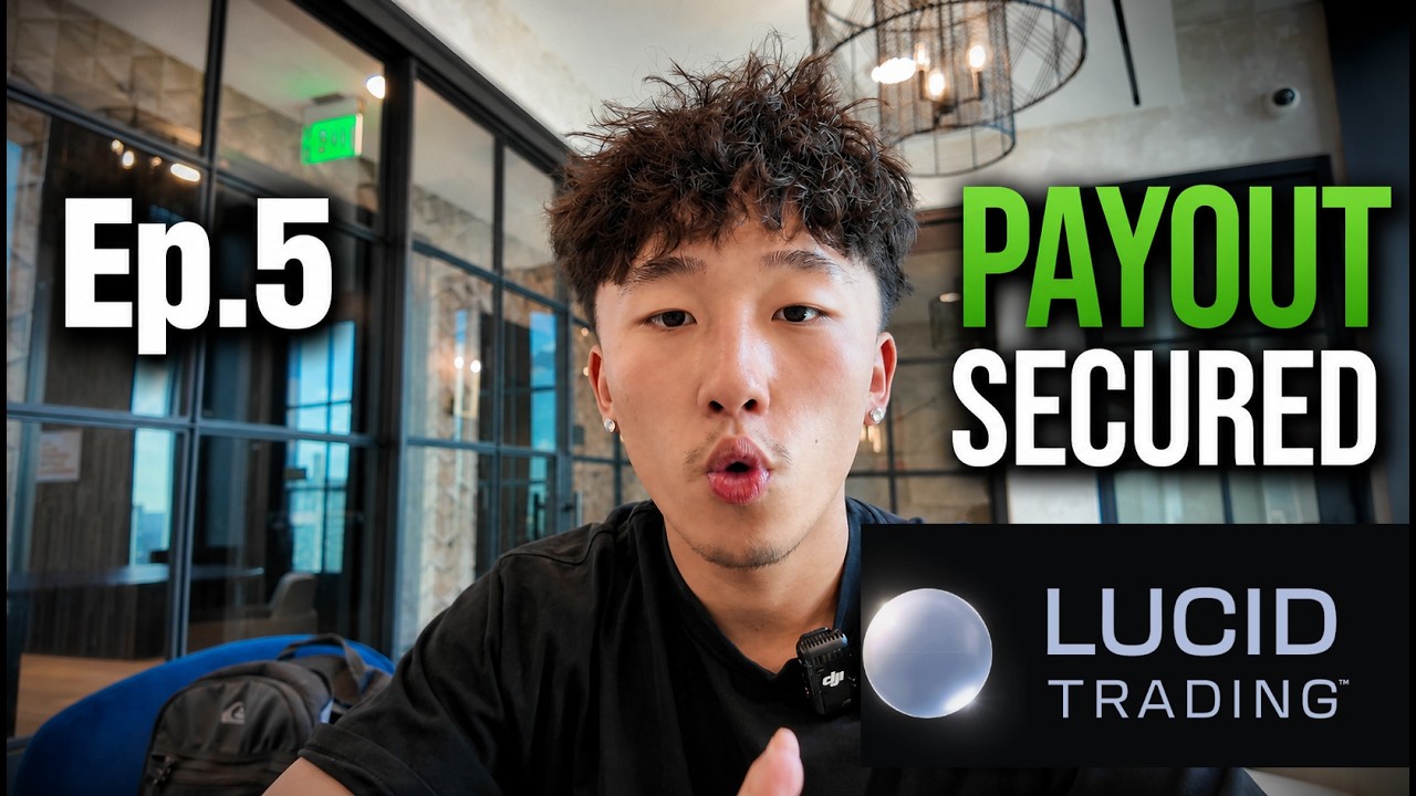 MAX payout from Lucid Trading (full withdrawal process) | Ep. 5 Prop Firm Challenge |