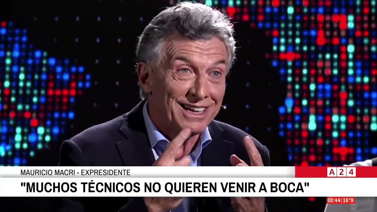 MACRI HABLA SOBRE RIQUELME