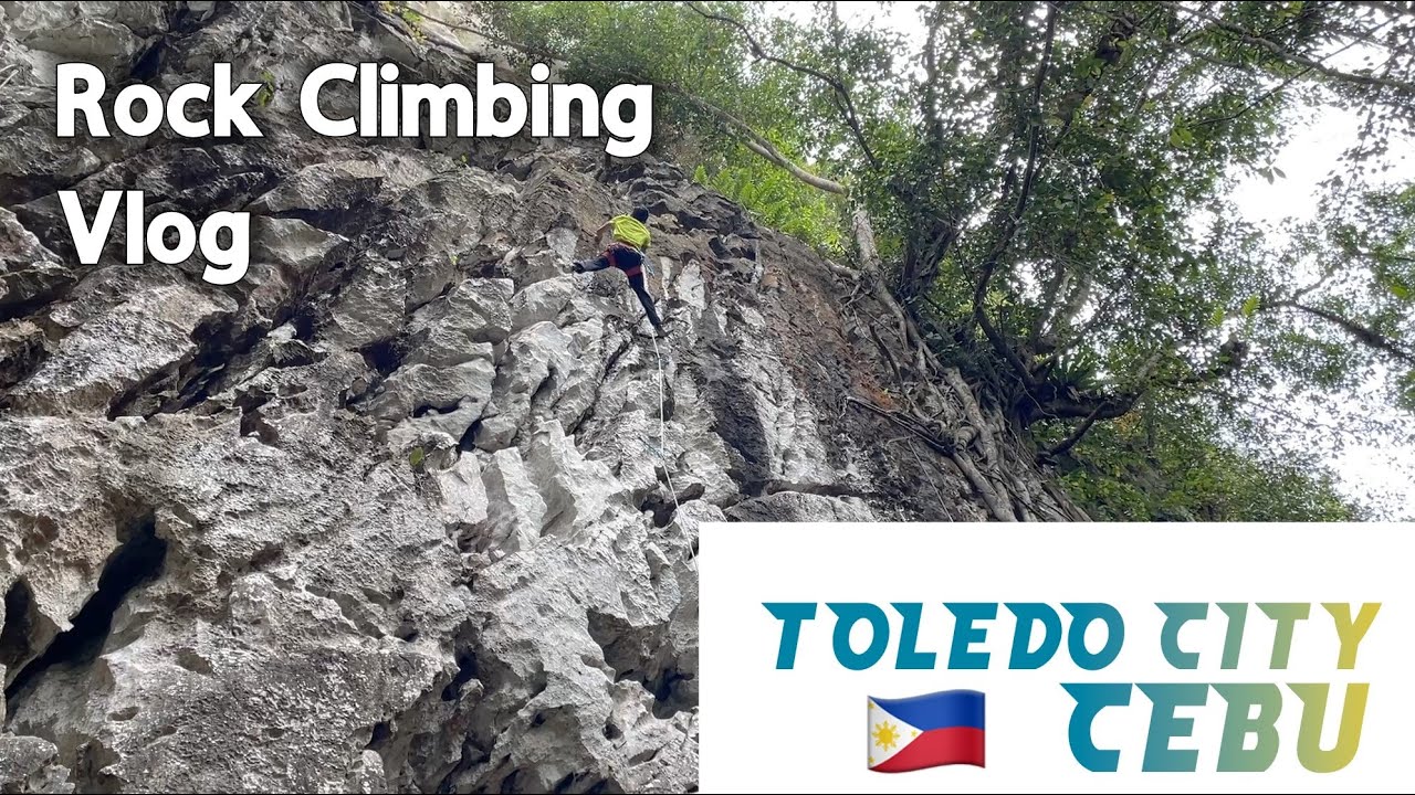 Climbing in Toledo, CEBU! Pristine Limestone Cliffs at Cantabaco | Vlog #76
