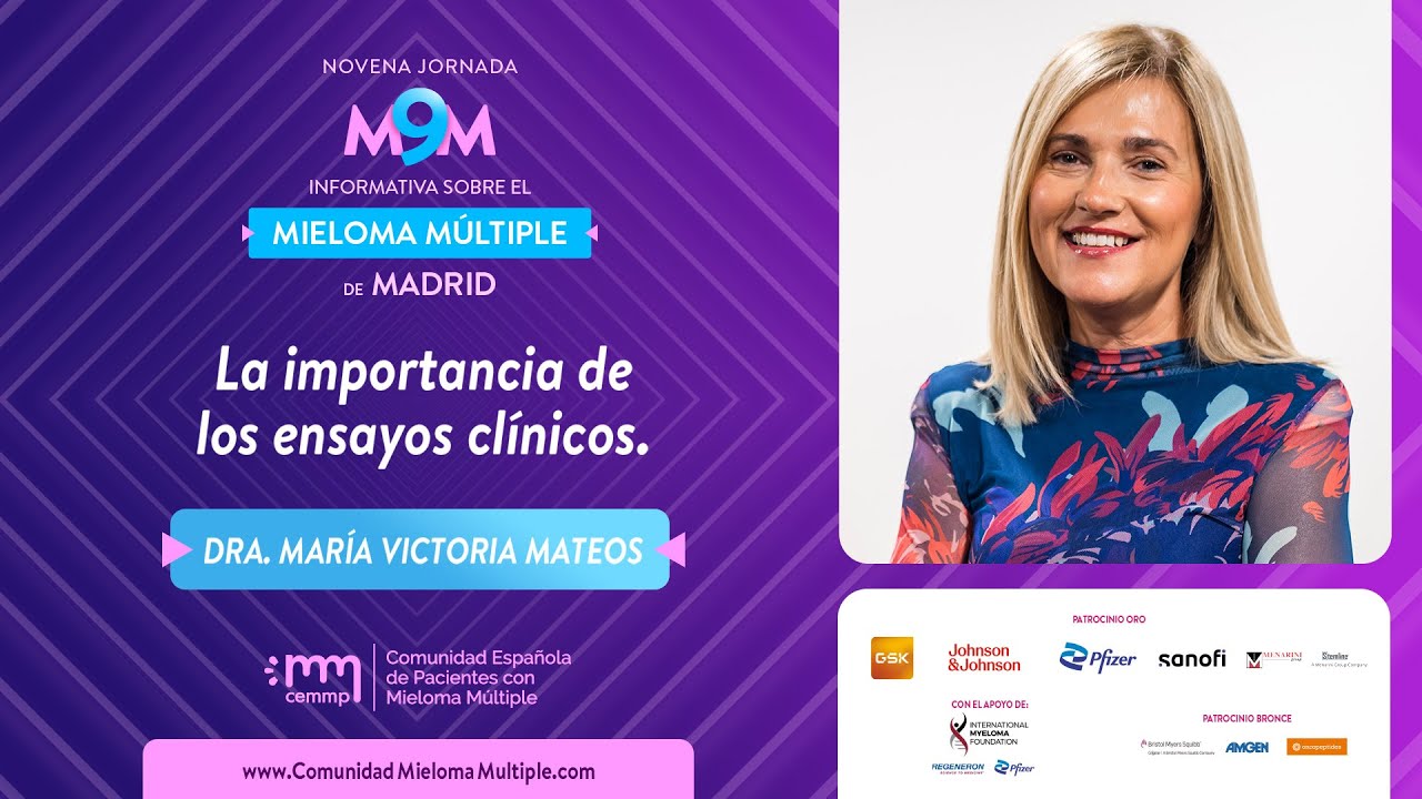 La importancia de los ensayos clínicos en #MielomaMúltiple | Dra. María Victoria Mateos