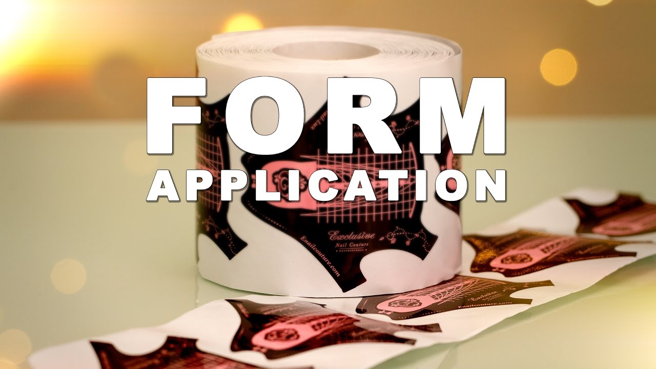 DIY Nail Workshop - How to Apply A Nail Form