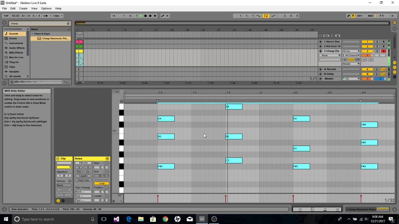 Creating Dr. Dre's What's the Difference in Ableton Studio