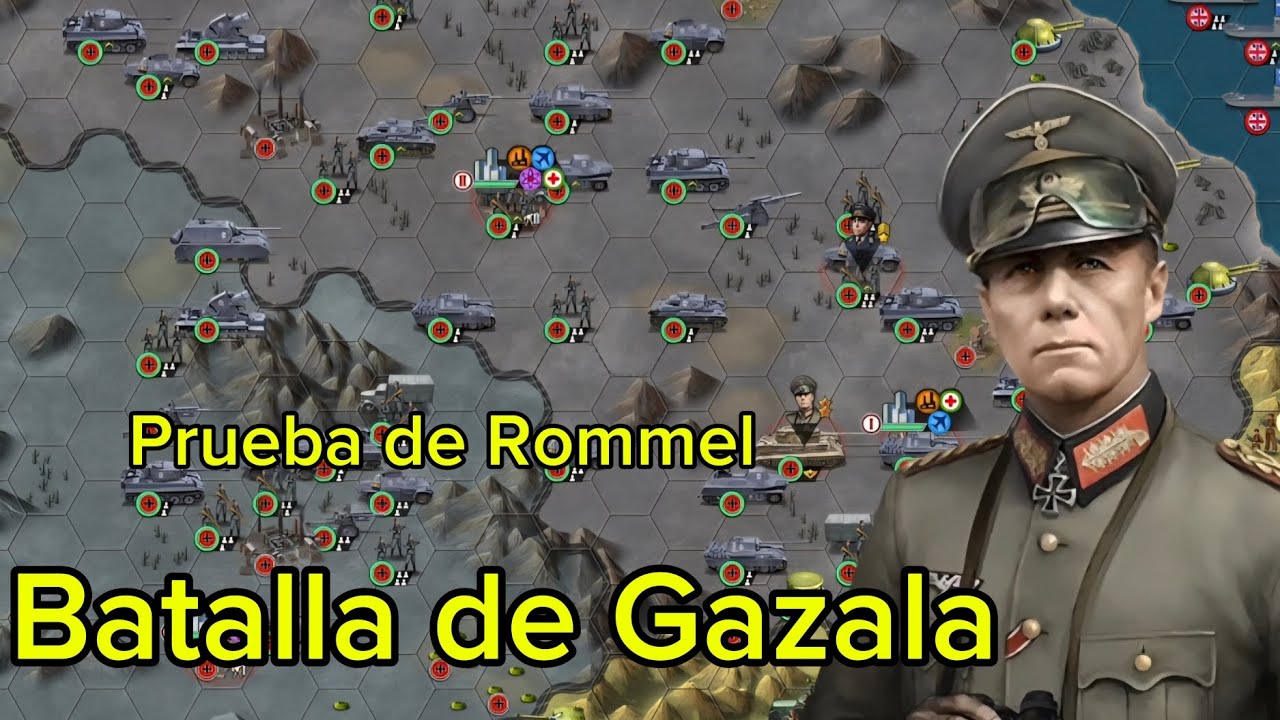 BATALLA DE GAZALA | Rommel #3 - World Conqueror 4