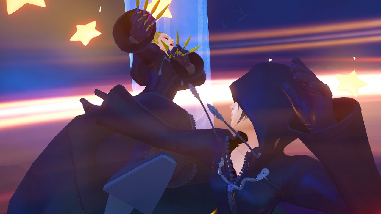 When You've trained 100 hours with Larxene as Xion(Project XIV Stylish No Damage)