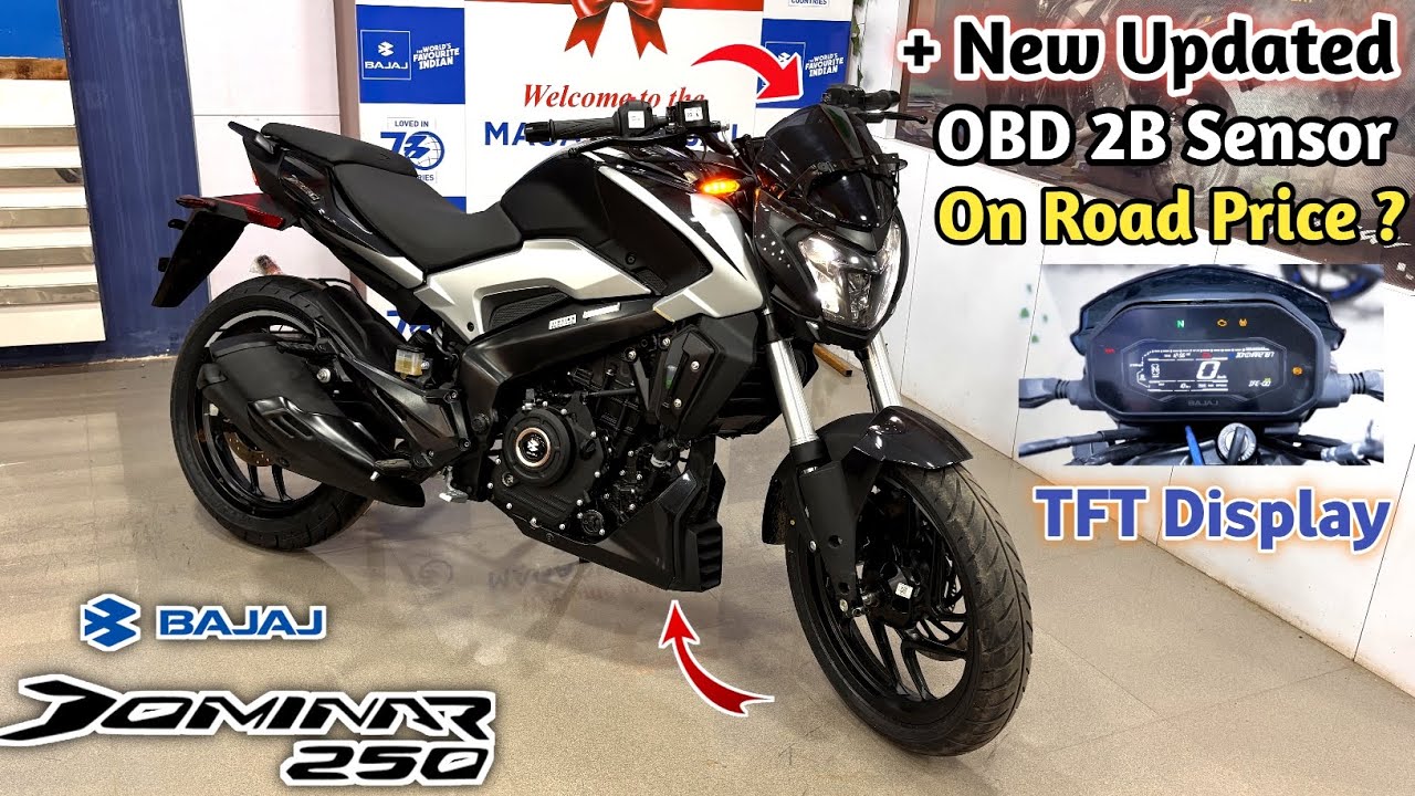 2025 New Bajaj Dominar 250 TFT Display || New Features & Riding Mode, Price Update | Detailed Review