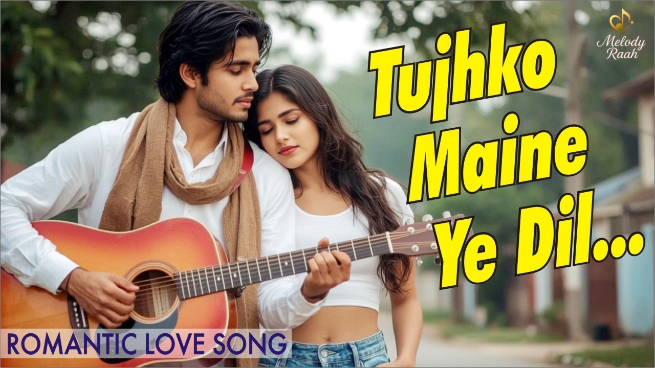 Tujhko Maine Ye Dil | Romantic Hindi Song | 90s Vibe | 90’s Kumar Sanu Style