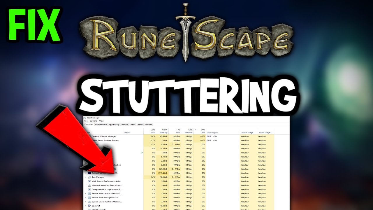 Runescape &ndash; How to Fix Fps Drops & Stuttering &ndash; Complete Tutorial