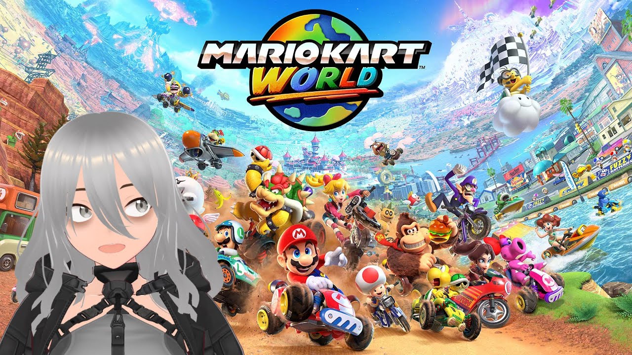 [Mario Kart World] Time To Be Mario Karted with among friends (short stream)
