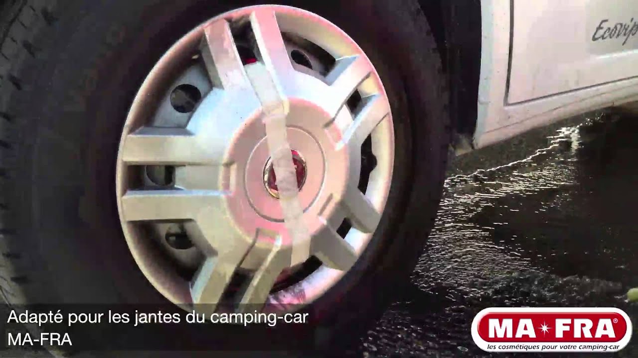 Nettoyage et lavage de Camping-car - Comment éliminer les lignes noires