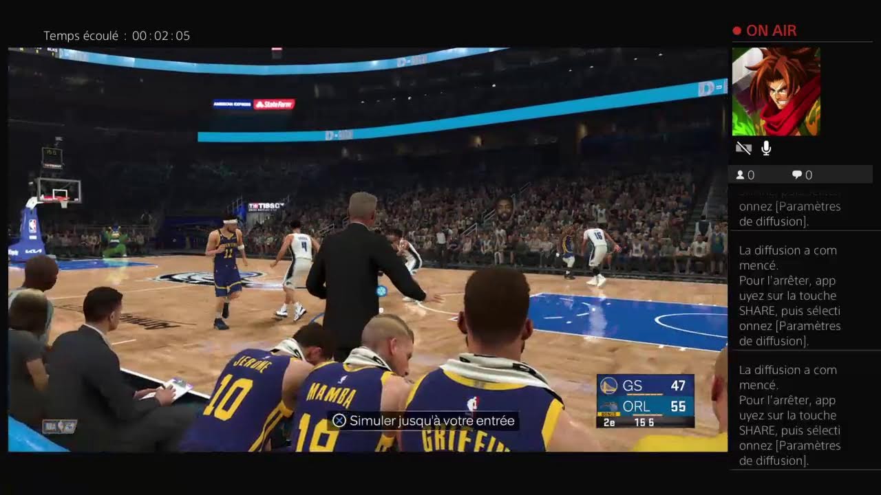 Diffusion PS4 en direct de Gregory_MAMBA