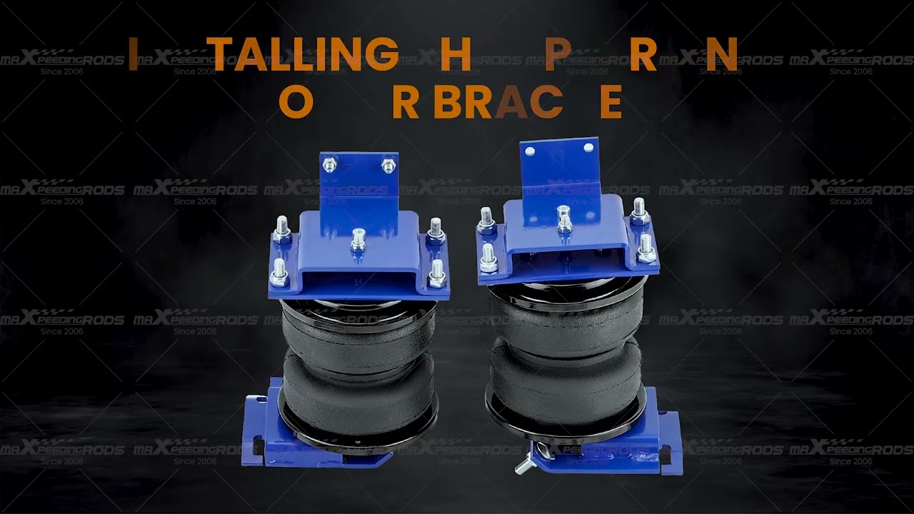How to Install Rear Air Suspension Bag Kit for Dodge Ram 1500