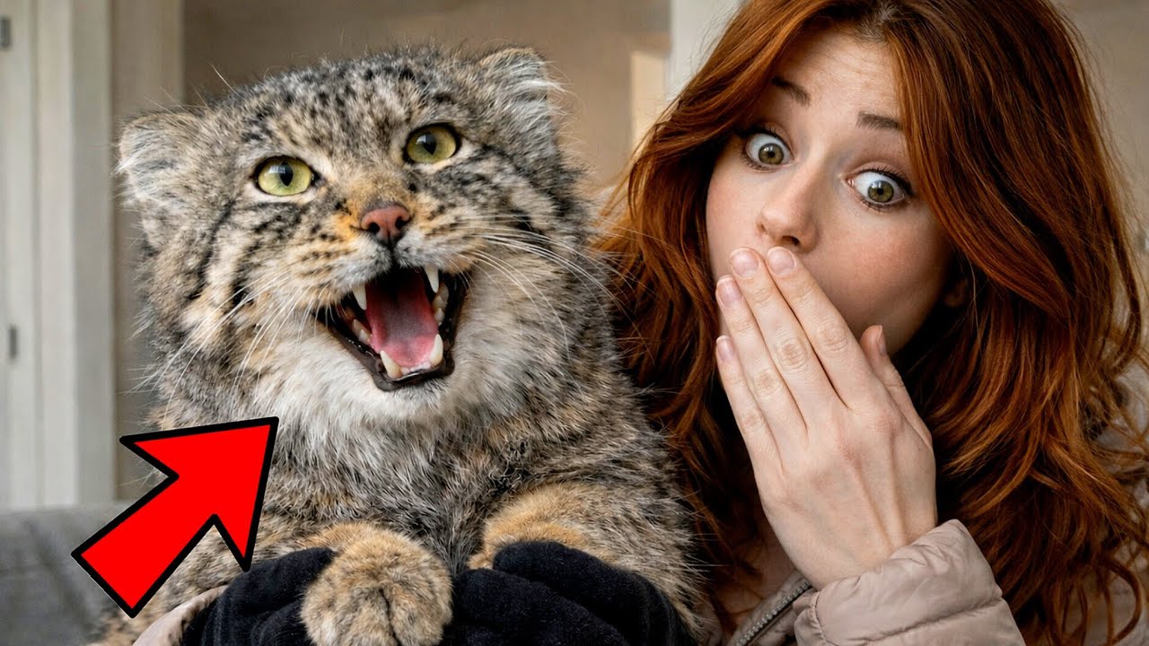 She Saved a Baby Cat…Then Discovered It Was Wild Manul Pallas's 