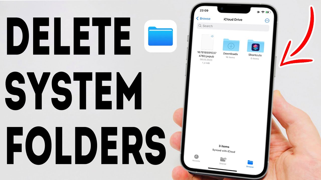 How To Delete System Folders On Files App On iPhone - Full Guide