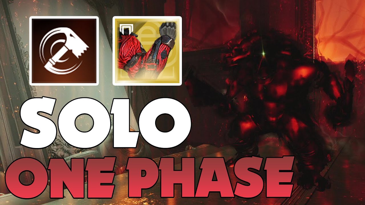 [Destiny 2] Solo one phase Nightmare of Gahlran, Sorrow Bearer