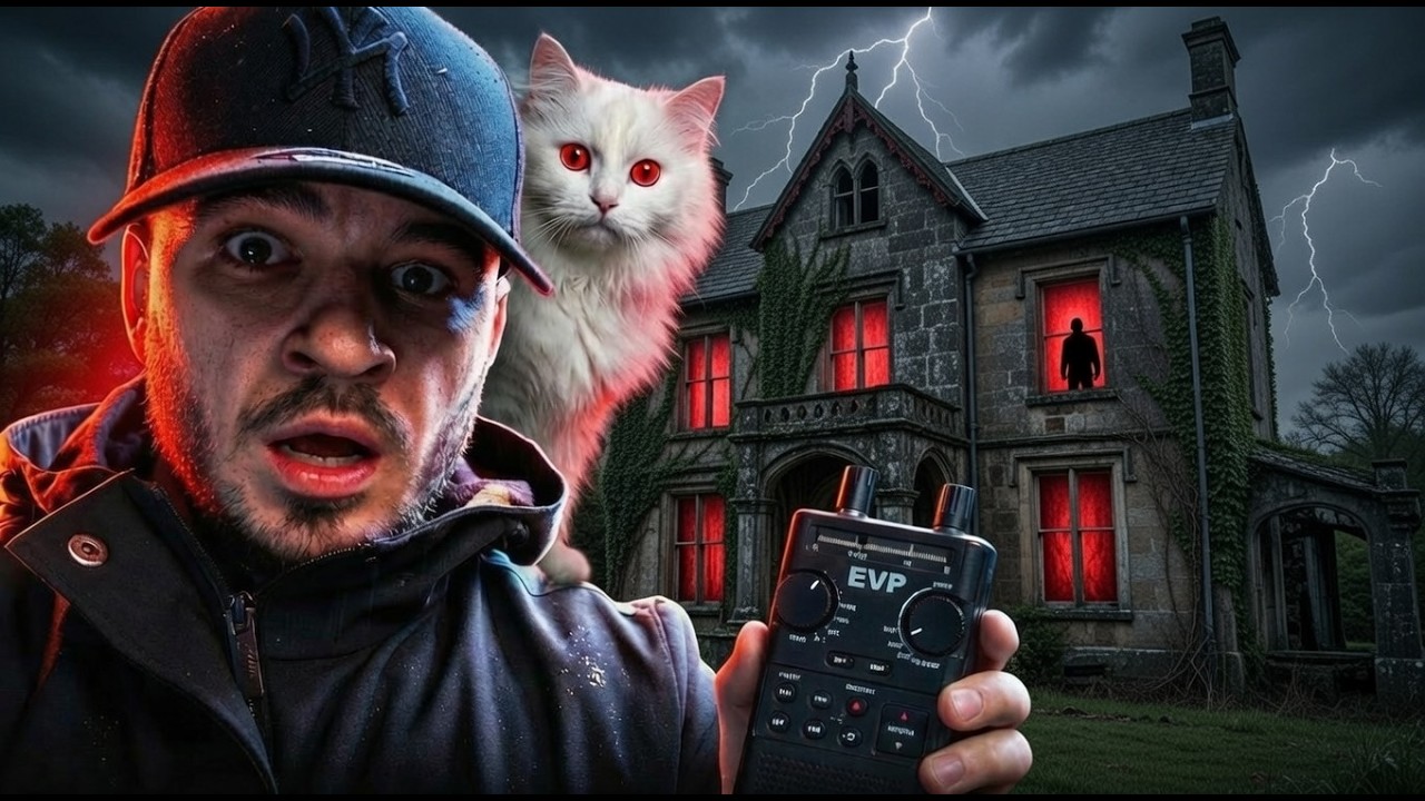 This Cat Led Us Straight to a HAUNTED HOUSE!! REAL Paranormal Evidence!!