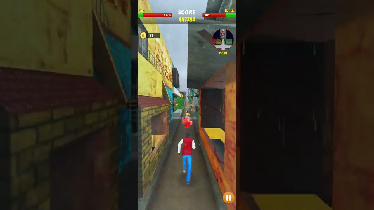 Chasing Huge Robin | Sneaky Julie | Batista | Jerrica in Street Chaser | Hard Chase | Running Hard
