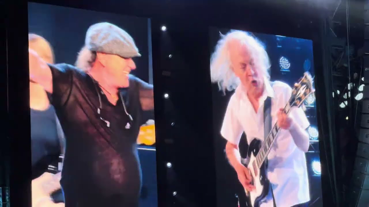 AC/DC - Compilation 4K - Hippodrome de Longchamp PARIS - 13 Août 2024