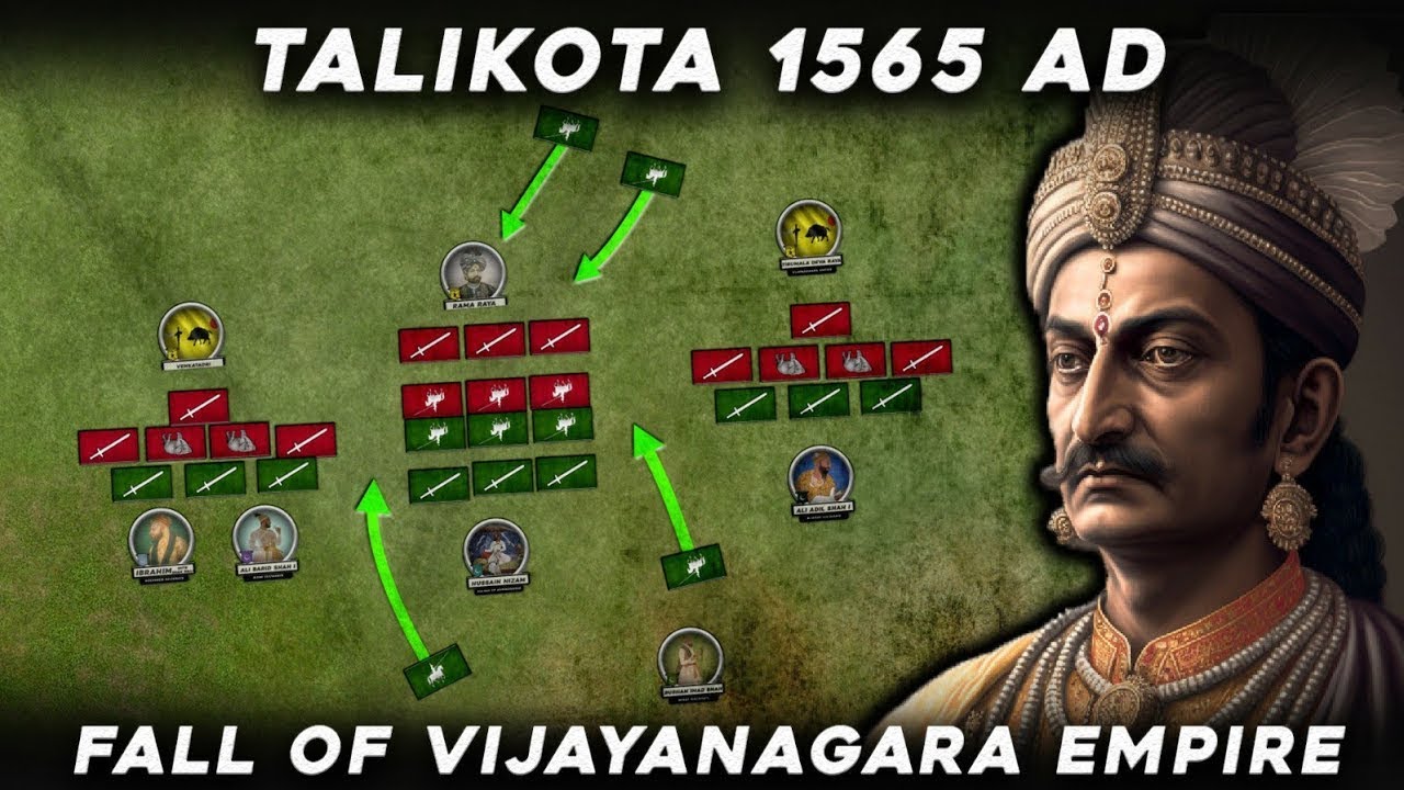 Battle Of Talikota 1565 Ad | Deccan Sultanates | Vijayanagara Empire