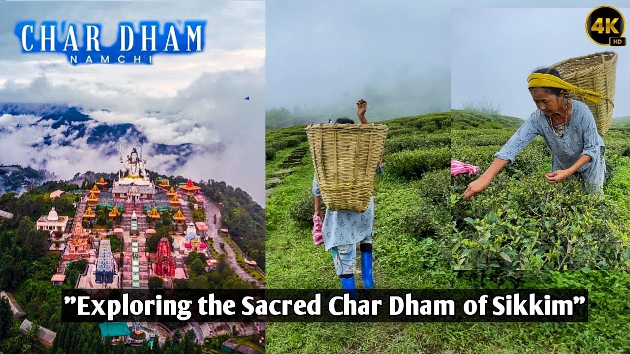 Exploring Paradise in the Northeast of India | Namchi Chardham mandir #sikkim #namchi  #day4