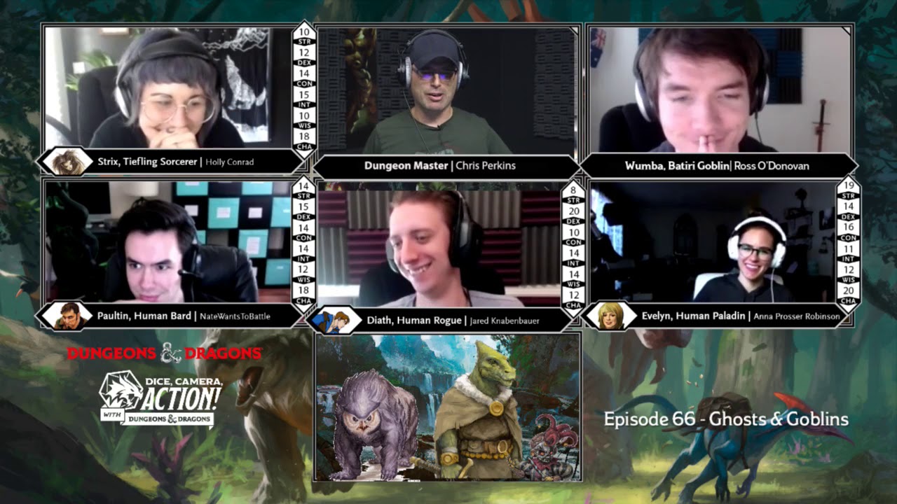 Episode 66 - Dice, Camera, Action with Dungeons & Dragons