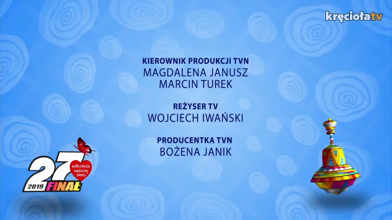 WEJŚCIE 12, TVN - 27. Finał WOŚP