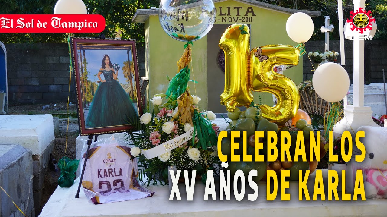 Celebran XV años de Karla; estudiante del Cobat asesinada en Altamira