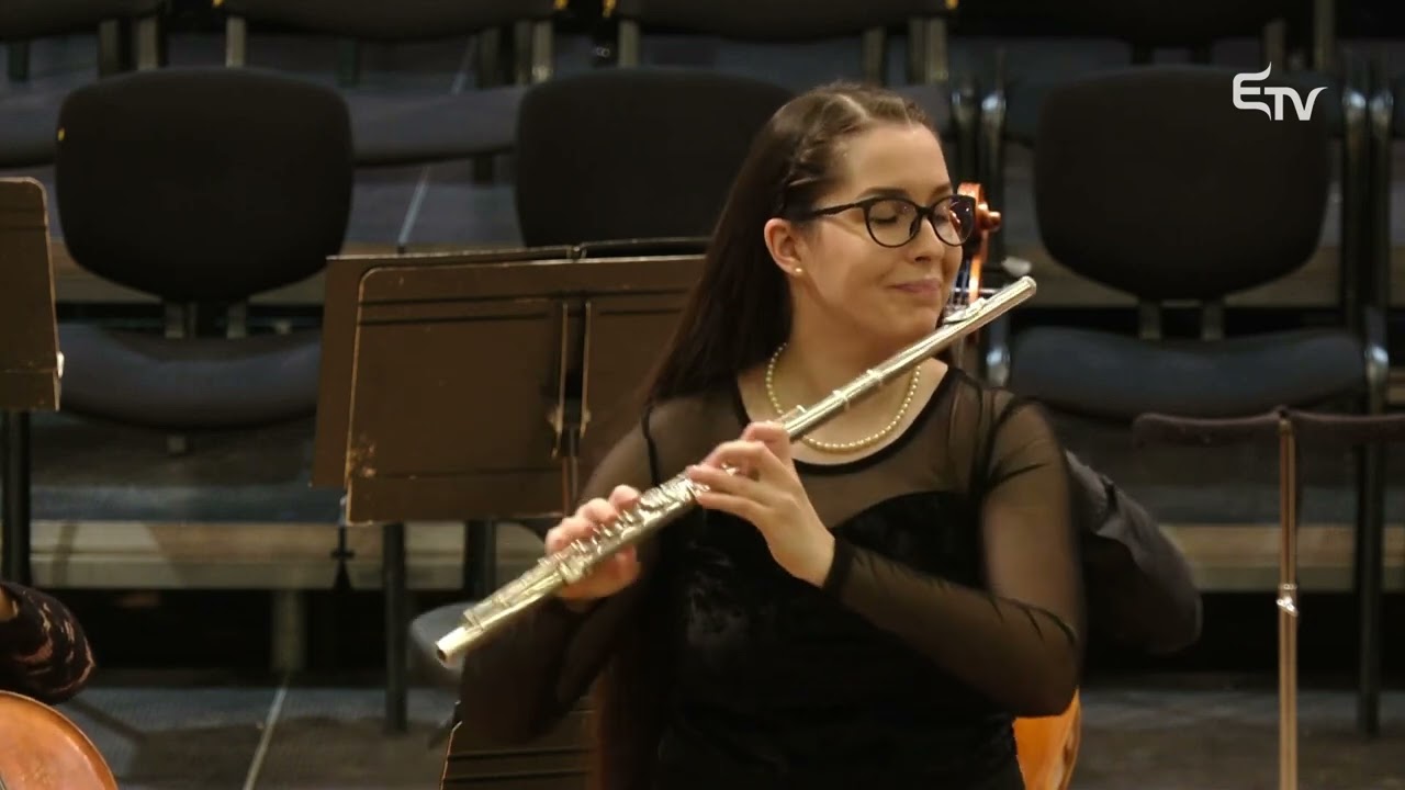 J.S. BACH: Orchestral Suite No. 2 in B minor, BWV 1067 | #flute solo: Ágnes-Klára Sándor