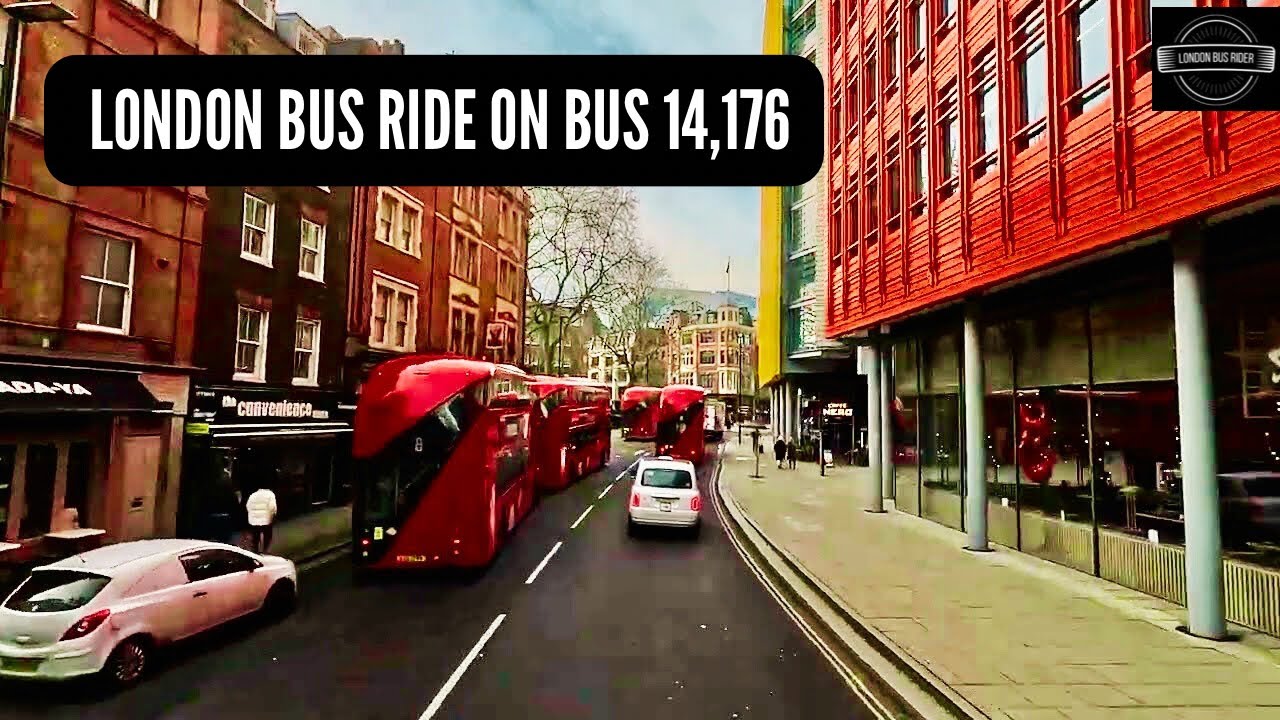 🚌 London Bus Ride: Route 14 & 176 – From Russell Square to Penge