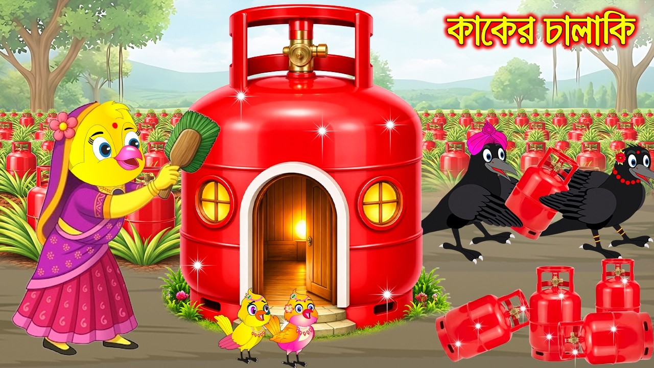 কাকের চালাকি | Kaker Calaki | Bangla Cartoon | Rupkothar golpo | Tuni Pakhir Golpo | Pakhir Golpo