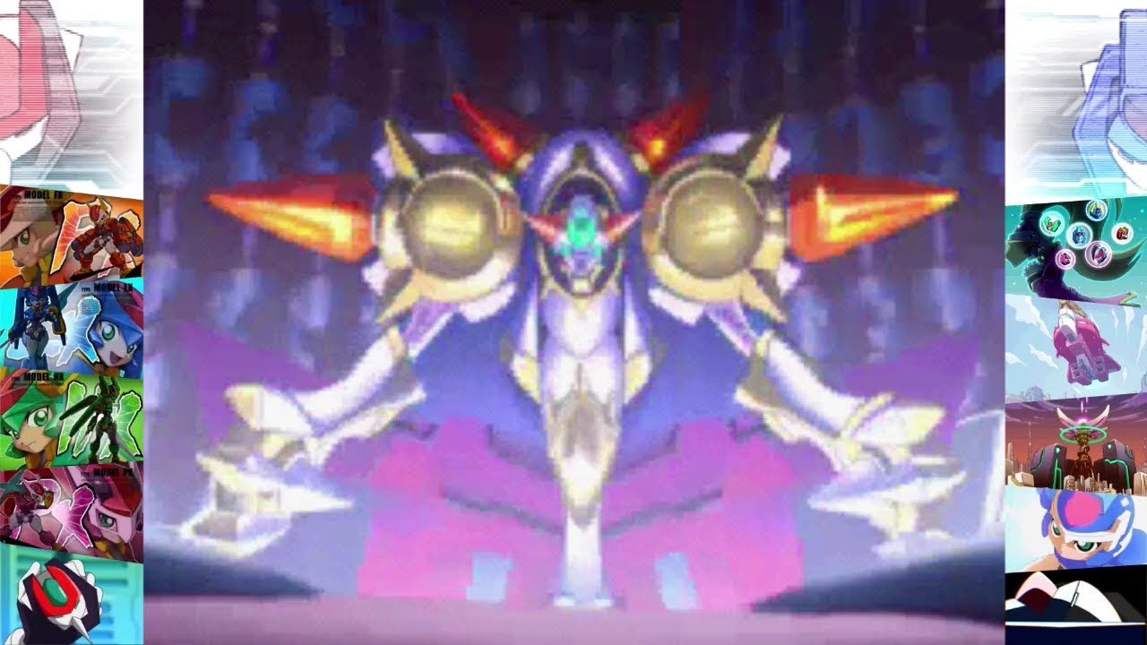 Mega Man ZX (Aile) - Finale: Destroy Model W