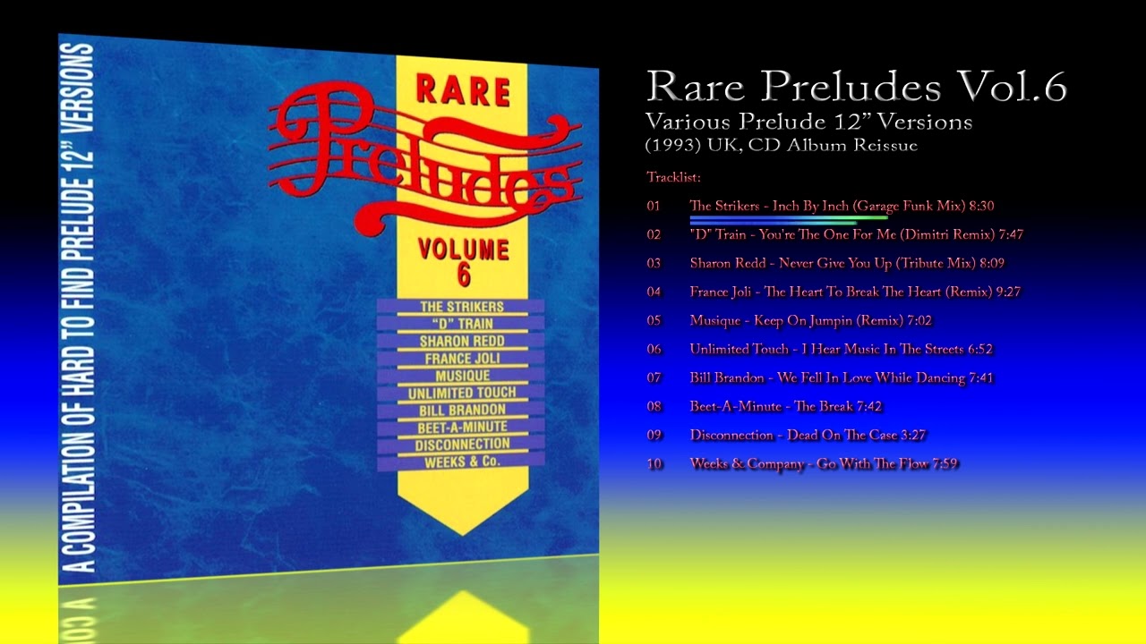 Rare Preludes Vol.6 (1993) Various Prelude 12