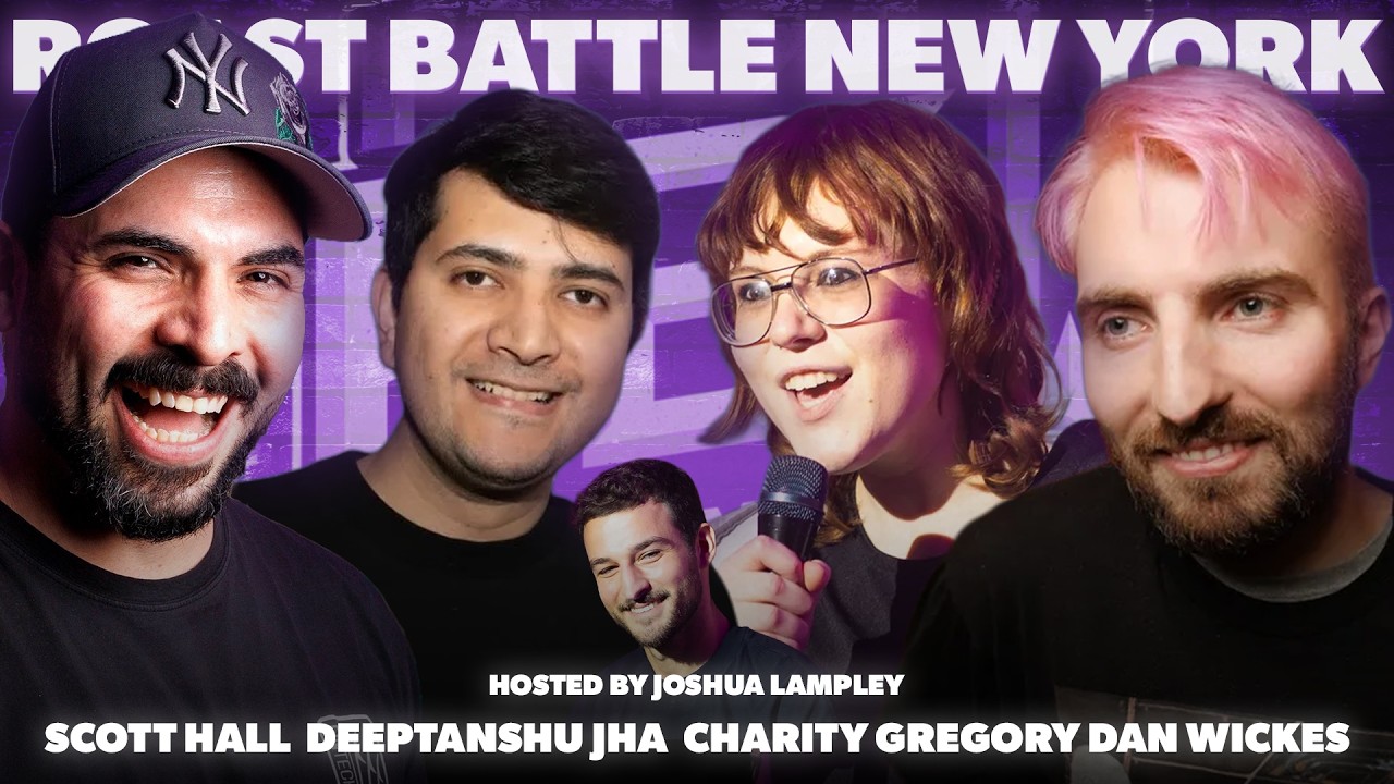 Roast Battle League NY 62: Dan Wickes | Charity Gregory | Deeptanshu Jha | Scott Hall