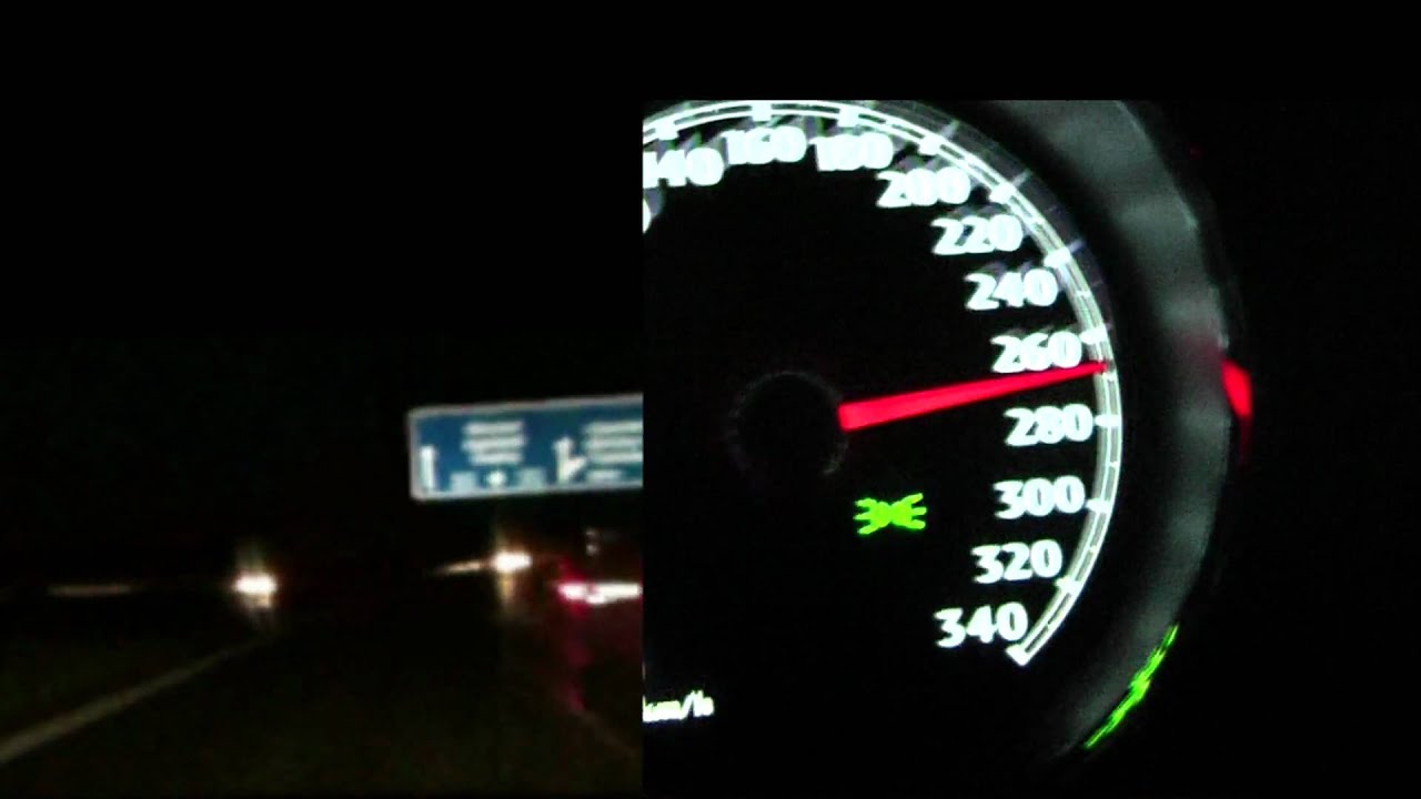 320 KM/H - BENTLEY CONTINENTAL GT (560 PS, TOP SPEED ON GERMAN AUTOBAHN)