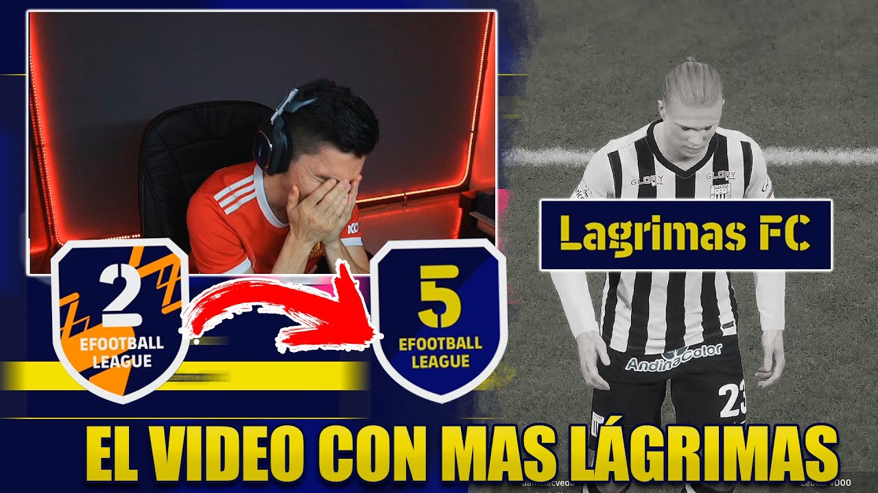 EL EFOOTBALL ME DESCIENDE DE SEGUNDA DIVISION A QUINTA 😭😭 SE BURLAN DE MI ESFUERZO