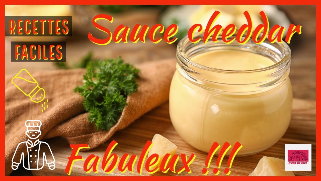 Sauce cheddar