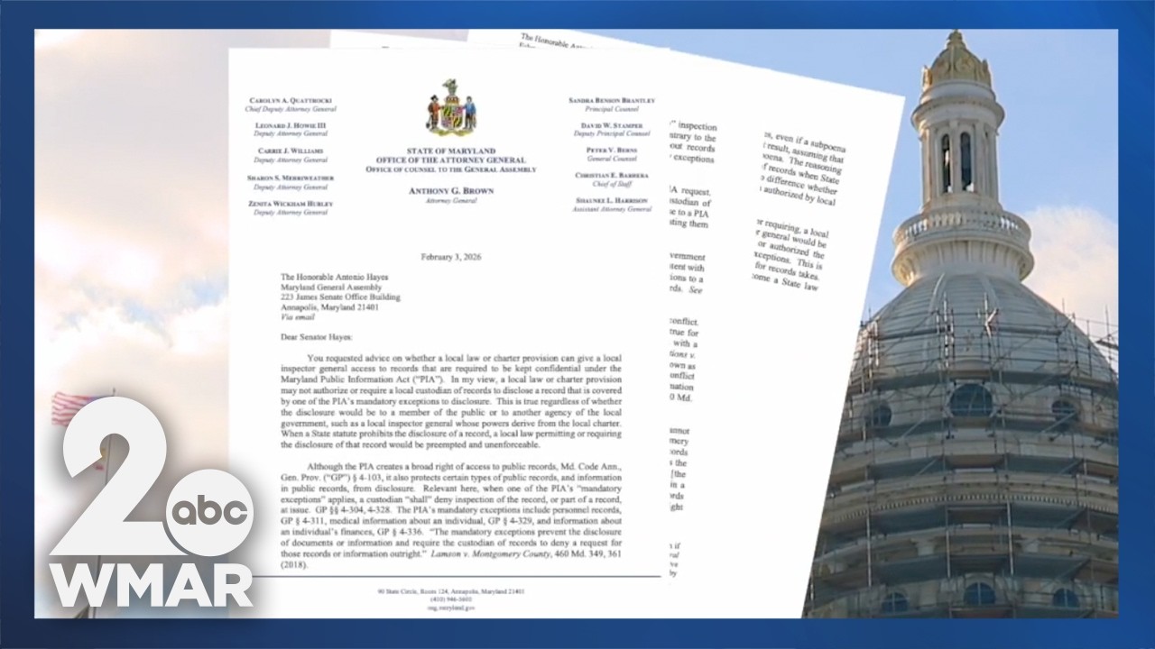 Baltimore Inspector General fights city over document access