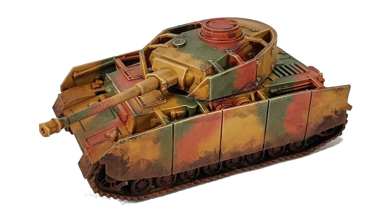 How I Paint Things - Tank Camo (No Airbrush!)