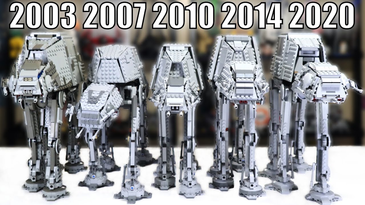LEGO Star Wars AT-AT Comparison! (4483, 10178, 8129, 75054, 75288 | 2003, 2007, 2010, 2014 2020)