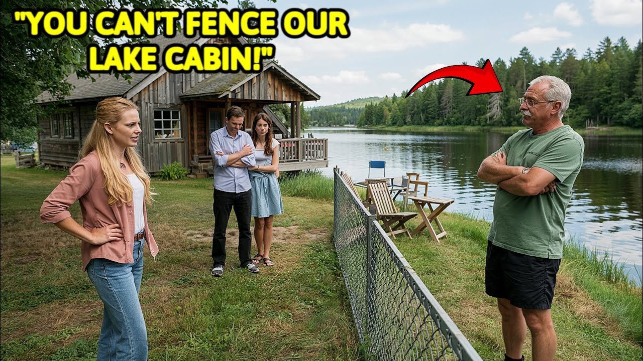 HOA Karen Gave My Lake Cabin to Her Son—So I Fenced It Right to Their Head Office!