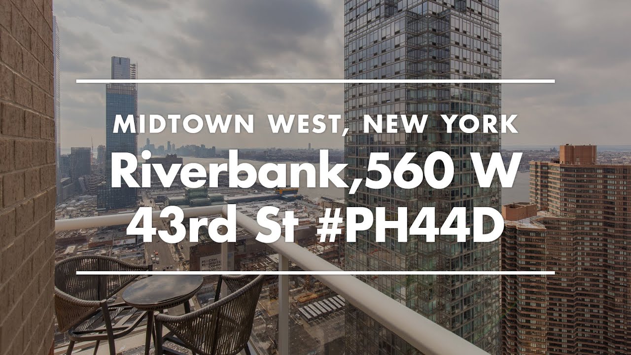 NYC Apartment Tour | Riverbank Furnished Apartment in Midtown West, New York