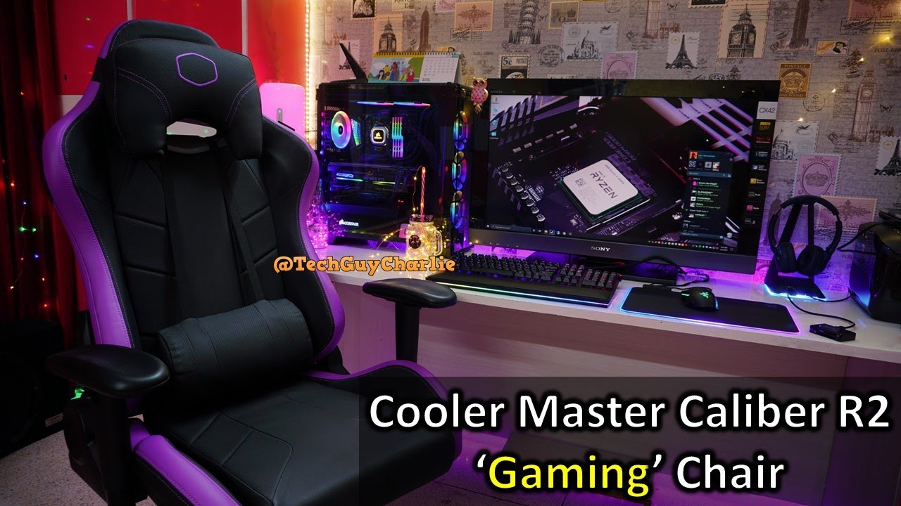 I bought a gaming chair and its AWESOME! Cooler Master Caliber R2 Review