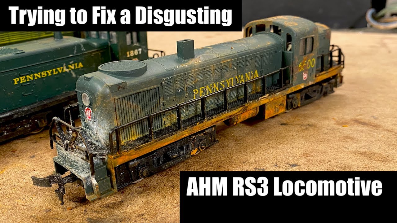 Disgusting, Rusted HO Flood Locomotive - Can We Make It Run?