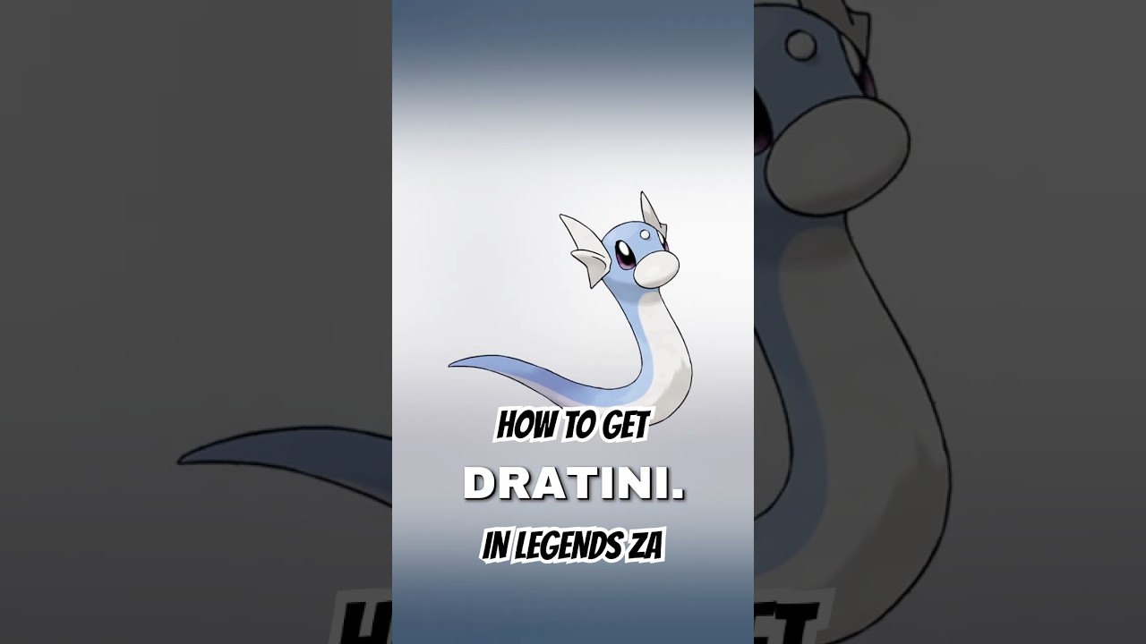 Как получить Дратини на ранней стадии в Pok&eacute;mon Legends ZA #pokemon #dratini #megadratini #pokemo...