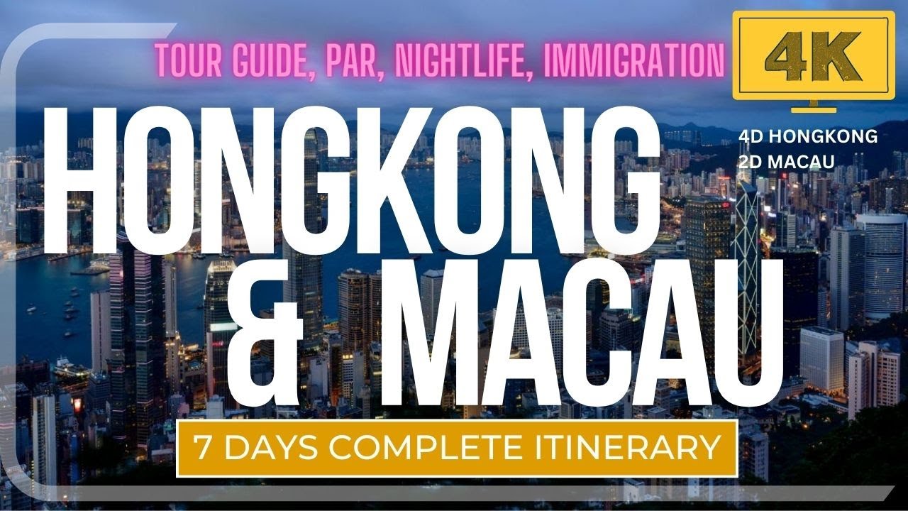 2 Visa in Single Trip | 7 Days Itinerary Hongkong & Macau | Hongkong aur Macau Kaise Jaye?