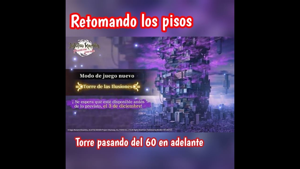 jjk retomando la torre