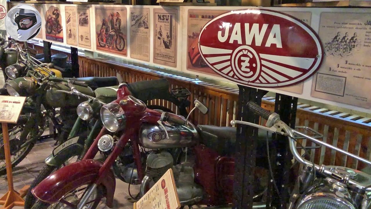 Музей мотоциклов JAWA и ČZ в Конопиште, Чехия